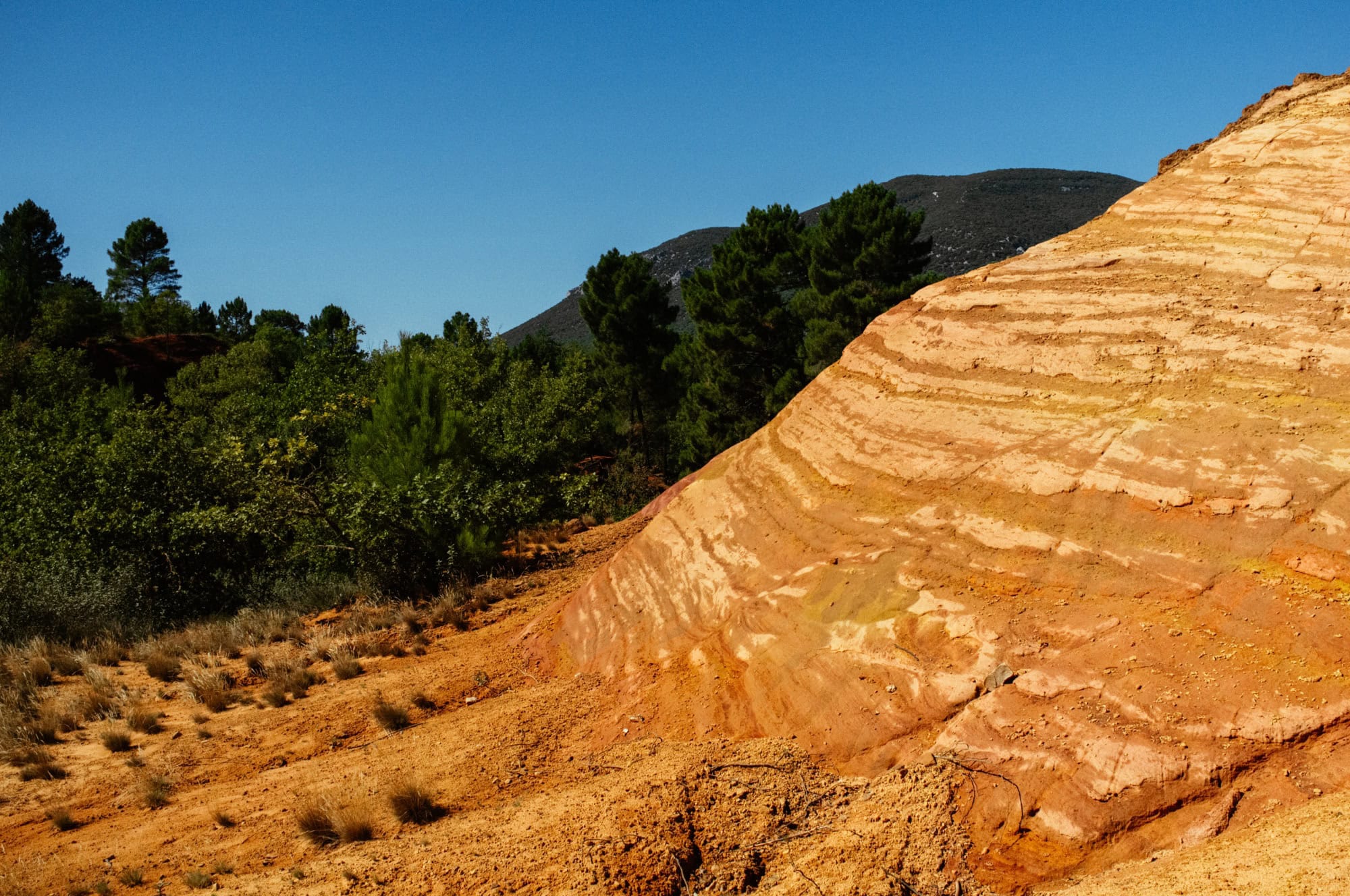 Die Ockersteinbrüche im Luberon